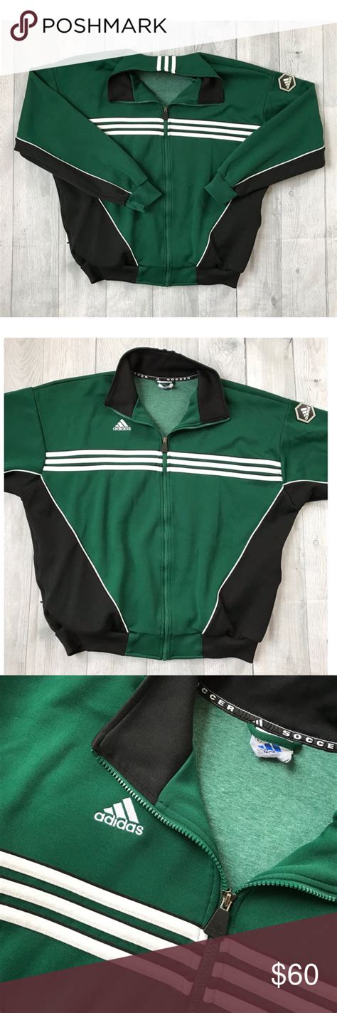 adidas soccer jacket vintage